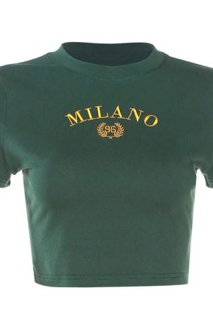 Cute Everyday Outfits, Outfit Inspo Casual Milano Crop Top