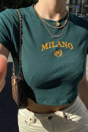 Cute Everyday Outfits, Outfit Inspo Casual Milano Crop Top