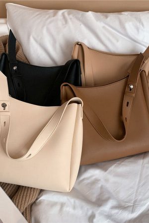 Cute Everyday Outfits, Outfit Inspo Casual Minimalist Vegan Leather Tote Bag