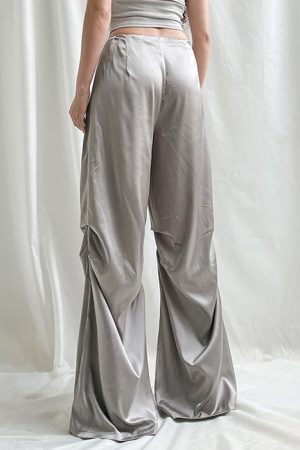 Cute Everyday Outfits, Outfit Inspo Casual Miracle Satin Wide Pants