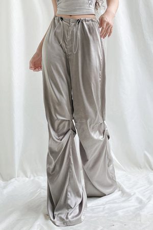 Cute Everyday Outfits, Outfit Inspo Casual Miracle Satin Wide Pants