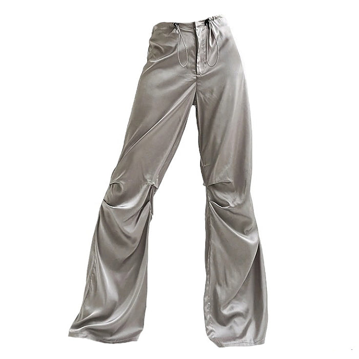 Cute Everyday Outfits, Outfit Inspo Casual Miracle Satin Wide Pants