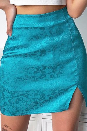 Cute Everyday Outfits, Outfit Inspo Casual Missed Calls Satin Skirt