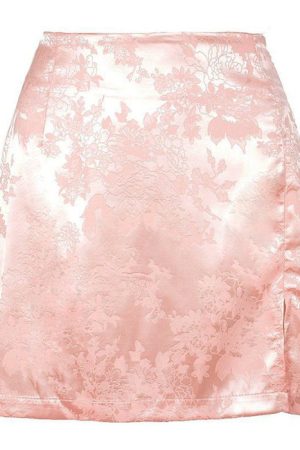 Cute Everyday Outfits, Outfit Inspo Casual Missed Calls Satin Skirt