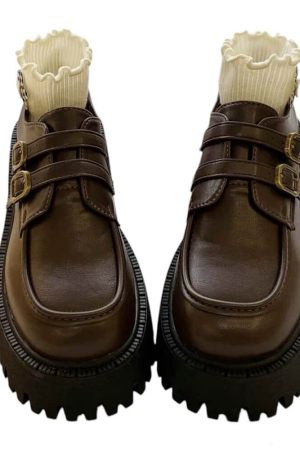 Cute Everyday Outfits, Outfit Inspo Casual Münster Buckle Platforms