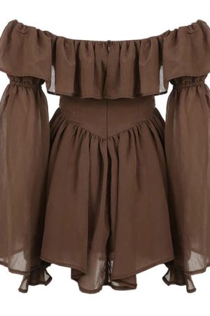 Cute Everyday Outfits, Outfit Inspo Casual Mocha Brown Mini Dress