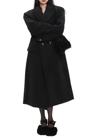 Cute Everyday Outfits, Outfit Inspo Casual Model Behavior Long Coat