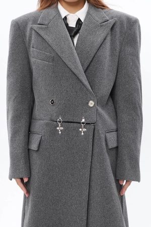 Cute Everyday Outfits, Outfit Inspo Casual Model Behavior Long Coat