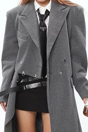 Cute Everyday Outfits, Outfit Inspo Casual Model Behavior Long Coat