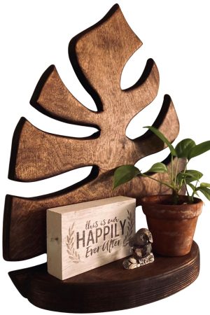 Cute Everyday Outfits, Outfit Inspo Casual Monstera Leaf Wooden Shelf