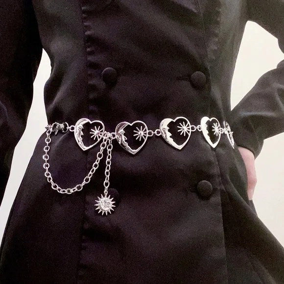 Cute Everyday Outfits, Outfit Inspo Casual Moon and Star Heart Belt Cute Everyday Outfits, Outfit Inspo Casual Moon and Star Heart Belt