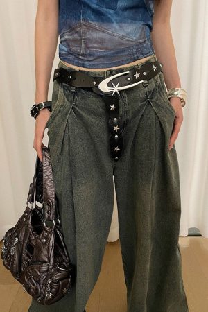 Cute Everyday Outfits, Outfit Inspo Casual Moon and Stars Belt