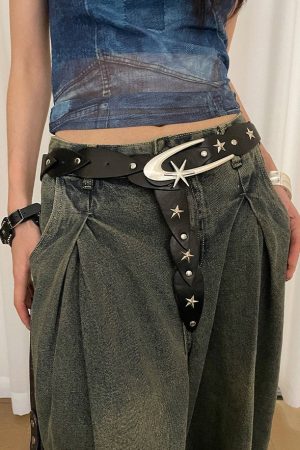 Cute Everyday Outfits, Outfit Inspo Casual Moon and Stars Belt