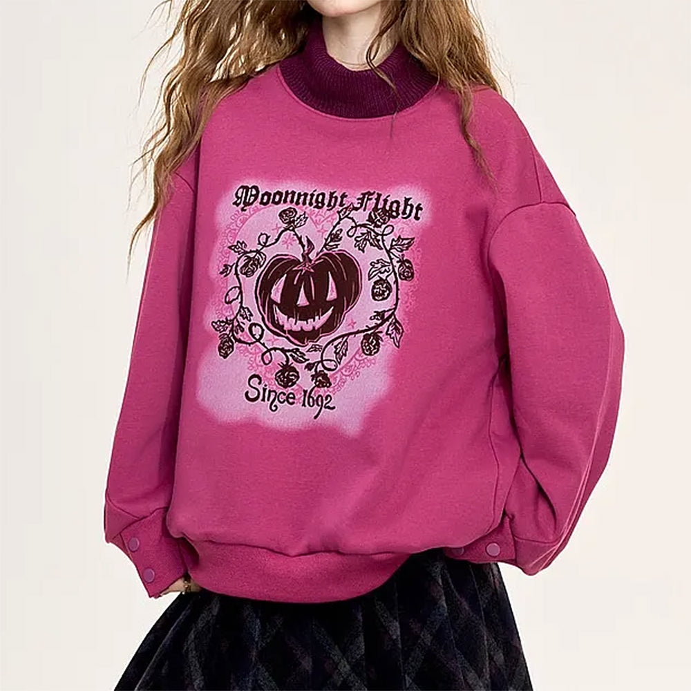 Cute Everyday Outfits, Outfit Inspo Casual Moonlight Flight Printed Sweatshirt Cute Everyday Outfits, Outfit Inspo Casual Moonlight Flight Printed Sweatshirt