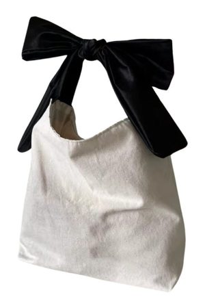 Cute Everyday Outfits, Outfit Inspo Casual Morning in Paris Bow-Tie Mini Bag