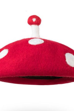 Cute Everyday Outfits, Outfit Inspo Casual Mushroom Beret Hat