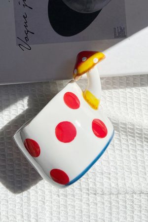 Cute Everyday Outfits, Outfit Inspo Casual Mushroom Ceramic Mug
