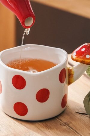 Cute Everyday Outfits, Outfit Inspo Casual Mushroom Ceramic Mug