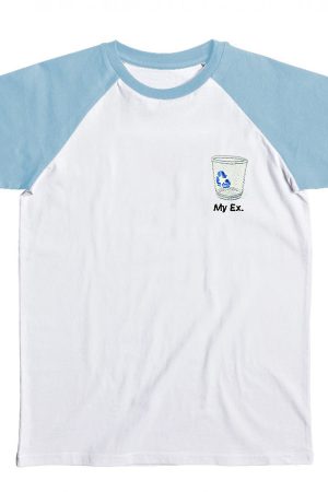 Cute Everyday Outfits, Outfit Inspo Casual My Ex T-Shirt in Blue