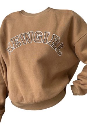 Cute Everyday Outfits, Outfit Inspo Casual New Girl Vintage Sweatshirt