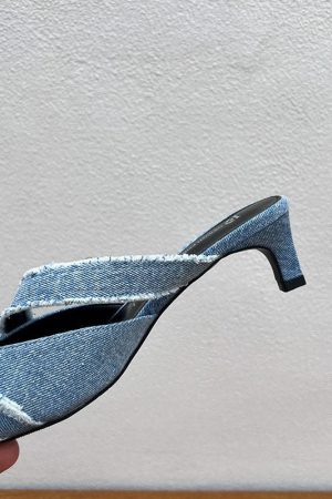 Cute Everyday Outfits, Outfit Inspo Casual Nostalgic Games Denim Mules