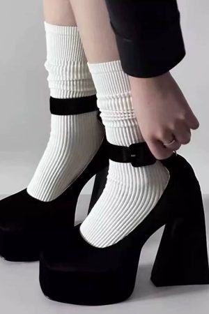 Cute Everyday Outfits, Outfit Inspo Casual Not Your Babydoll Chunky Platform Heels