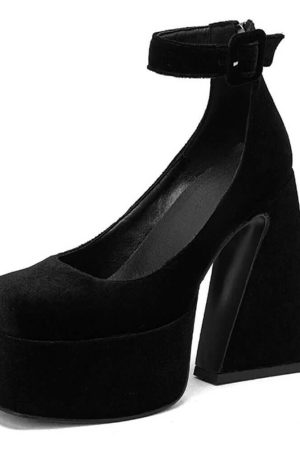 Cute Everyday Outfits, Outfit Inspo Casual Not Your Babydoll Chunky Platform Heels