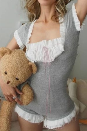 Cute Everyday Outfits, Outfit Inspo Casual Not Your Babydoll Coquette Romper