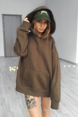 Cute Everyday Outfits, Outfit Inspo Casual Nude Hoodie