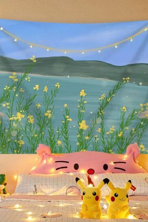 Cute Everyday Outfits, Outfit Inspo Casual Oil Painting Tapestry & LED Lights Set