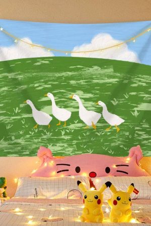 Cute Everyday Outfits, Outfit Inspo Casual Oil Painting Tapestry & LED Lights Set