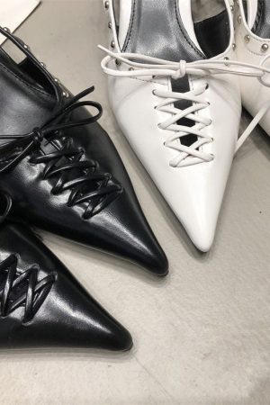 Cute Everyday Outfits, Outfit Inspo Casual Old Money Aesthetic Lace Up Mules