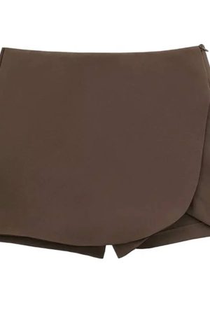 Cute Everyday Outfits, Outfit Inspo Casual Old Money Asymmetric Mini Skort