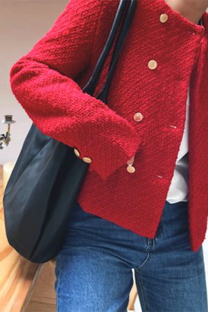 Cute Everyday Outfits, Outfit Inspo Casual Old Money Style Tweed Jacket