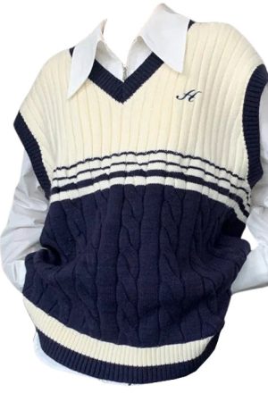 Cute Everyday Outfits, Outfit Inspo Casual Old Money Yacht Club Striped Vest