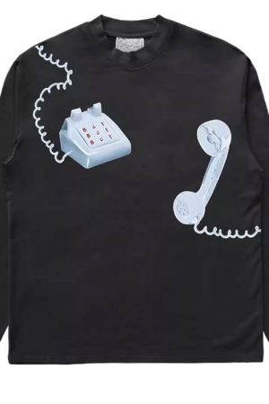 Cute Everyday Outfits, Outfit Inspo Casual Old School Phone Aesthetic Sweatshirt