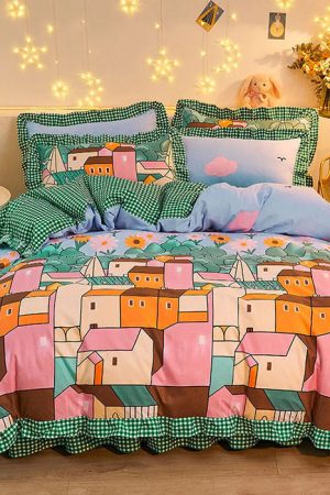 Cute Everyday Outfits, Outfit Inspo Casual Old Town Bedding Set 🏡