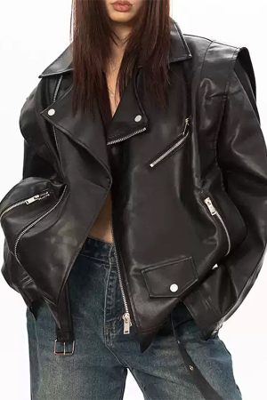 Cute Everyday Outfits, Outfit Inspo Casual One Way Ticket Moto Jacket