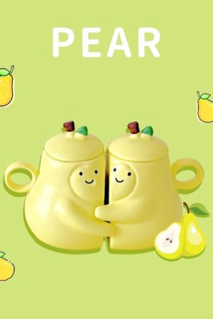 Cute Everyday Outfits, Outfit Inspo Casual Pair of Pear-Shaped Couple Mugs