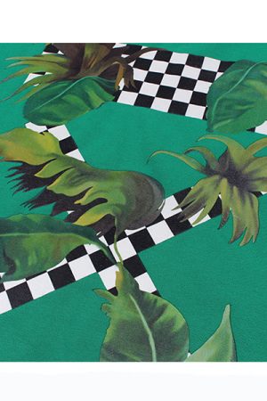 Cute Everyday Outfits, Outfit Inspo Casual Palm Leaf Checker Sweatshirt