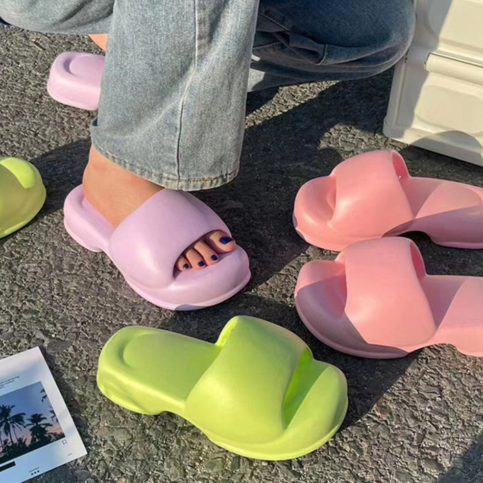 Cute Everyday Outfits, Outfit Inspo Casual Pastel Foam Street Slippers Cute Everyday Outfits, Outfit Inspo Casual Pastel Foam Street Slippers