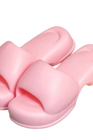 Cute Everyday Outfits, Outfit Inspo Casual Pastel Foam Street Slippers