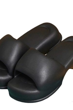 Cute Everyday Outfits, Outfit Inspo Casual Pastel Foam Street Slippers