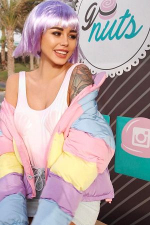 Cute Everyday Outfits, Outfit Inspo Casual Pastel Padded Jacket