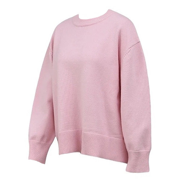 Cute Everyday Outfits, Outfit Inspo Casual Pastel Pink Oversized Sweater