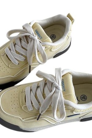 Cute Everyday Outfits, Outfit Inspo Casual Pastel Yellow Aesthetic Sneakers