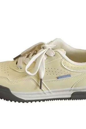 Cute Everyday Outfits, Outfit Inspo Casual Pastel Yellow Aesthetic Sneakers