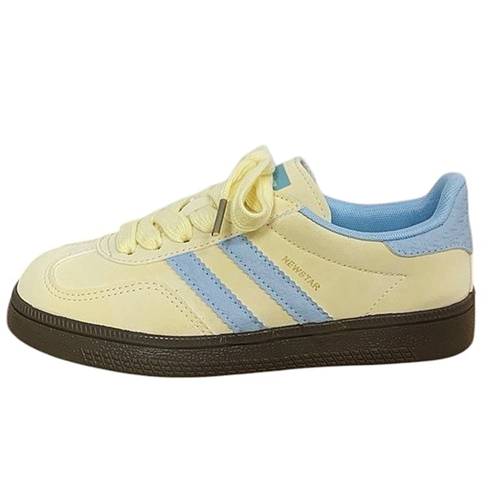 Cute Everyday Outfits, Outfit Inspo Casual Pastel Yellow & Blue Stripe Sneakers Cute Everyday Outfits, Outfit Inspo Casual Pastel Yellow & Blue Stripe Sneakers
