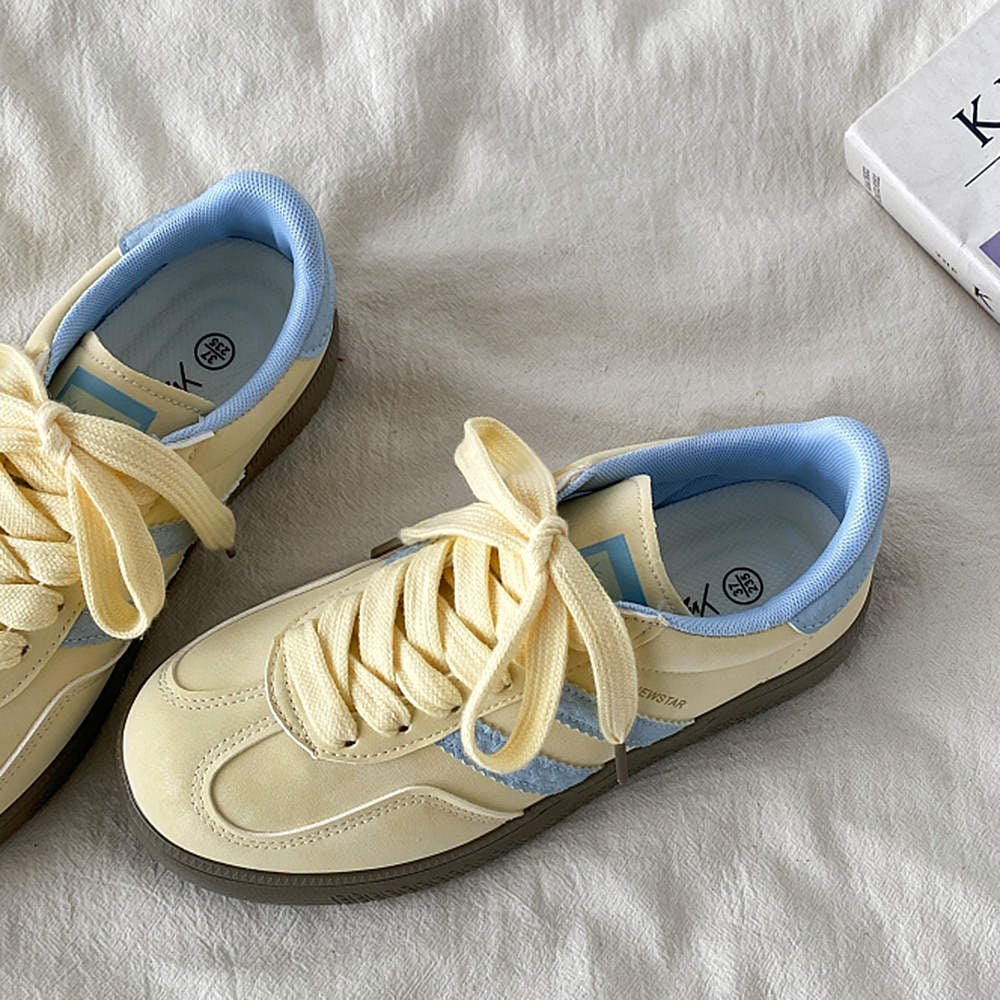 Cute Everyday Outfits, Outfit Inspo Casual Pastel Yellow & Blue Stripe Sneakers Cute Everyday Outfits, Outfit Inspo Casual Pastel Yellow & Blue Stripe Sneakers