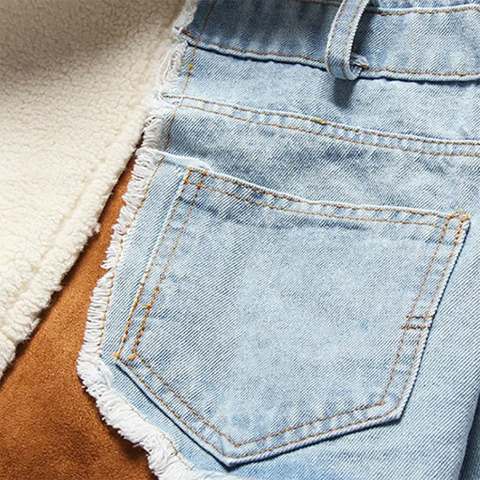 Cute Everyday Outfits, Outfit Inspo Casual Patchwork Denim Cropped Jacket Cute Everyday Outfits, Outfit Inspo Casual Patchwork Denim Cropped Jacket